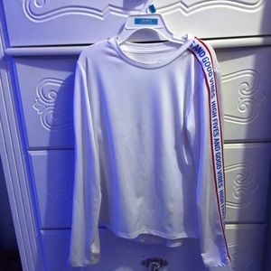 Long sleeve white shirt